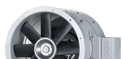 Exhaust air fans for industrial processes