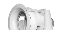 Centrifugal fans for industrial drying systems and other applications

