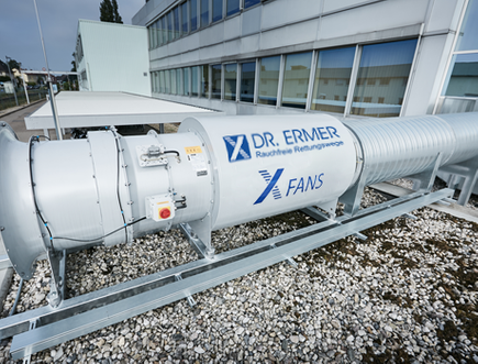 TROX Dr. Ermer X-Fans Systeme Rauchschutz-Druck-Anlagen